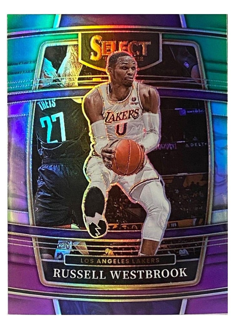2021-22 Panini Select Base Set Russell Westbrook #54 card