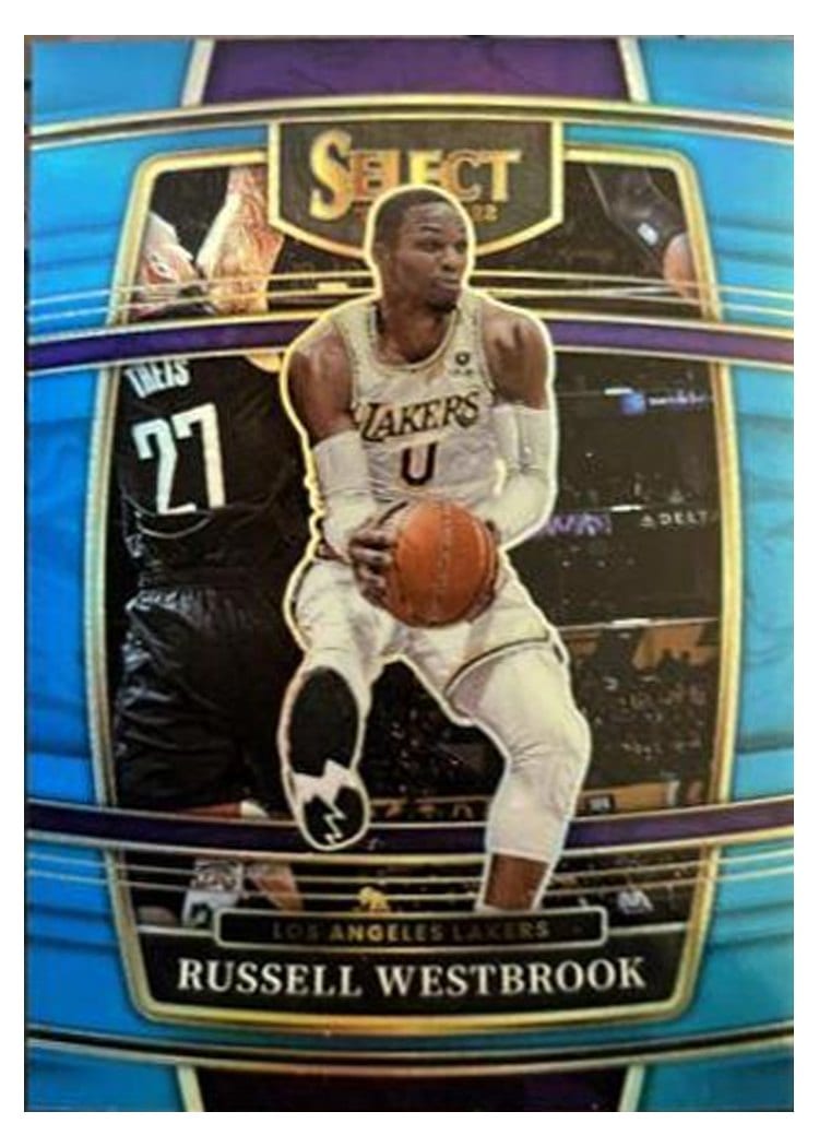 2021-22 Panini Select Base Set Russell Westbrook #54 card