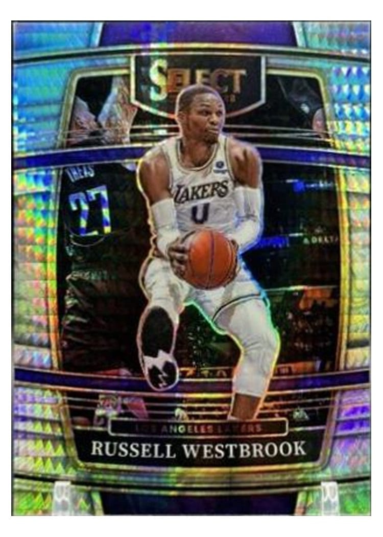 2021-22 Panini Select Base Set Russell Westbrook #54 card