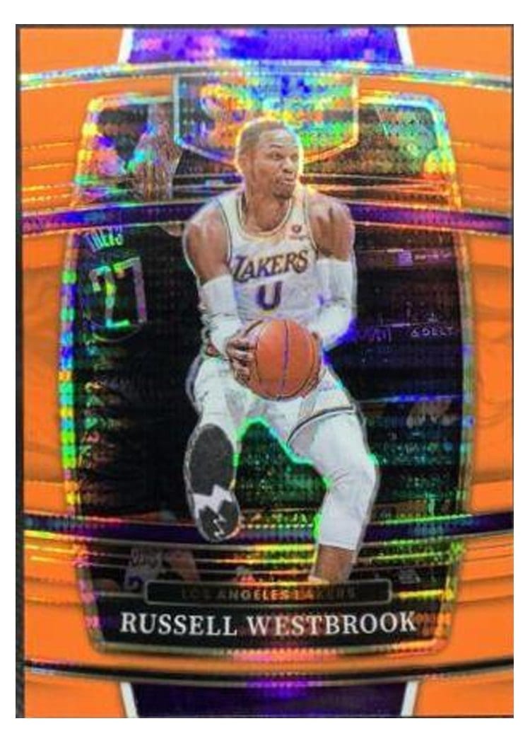 2021-22 Panini Select Base Set Russell Westbrook #54 card