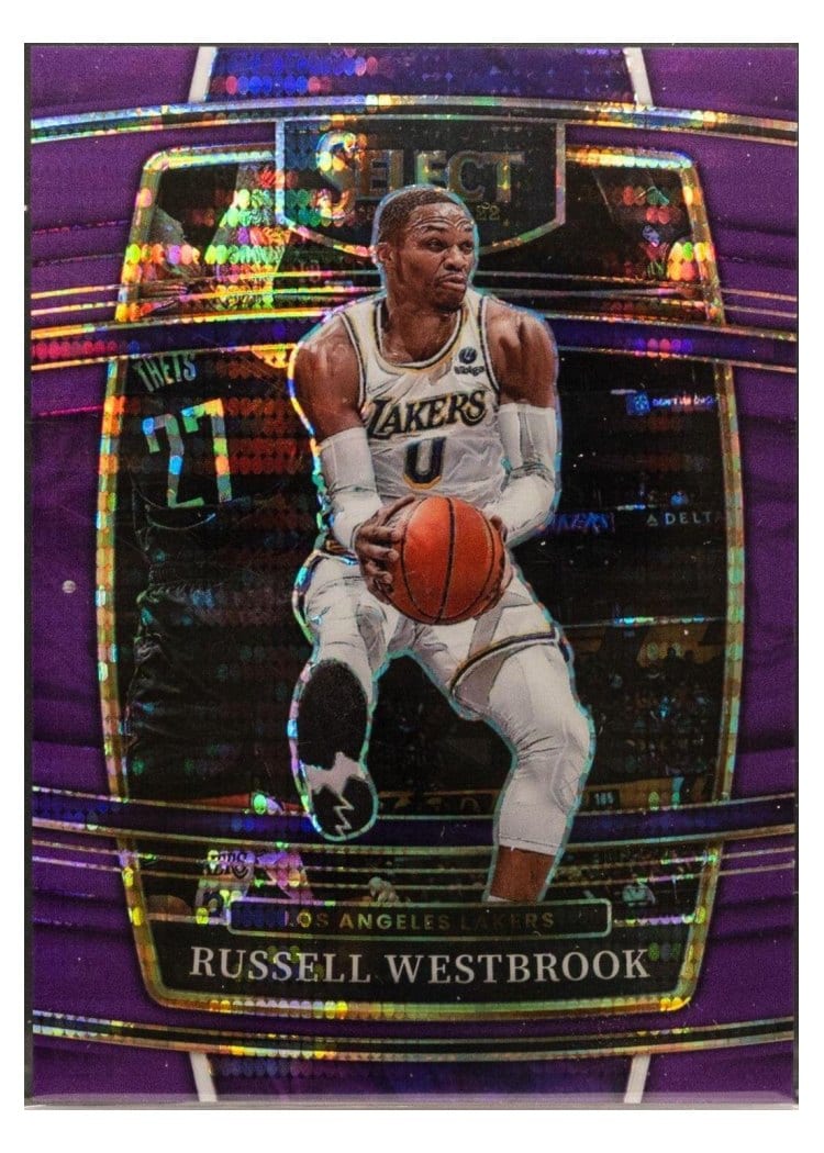 2021-22 Panini Select Base Set Russell Westbrook #54 card
