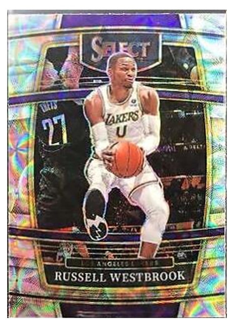 2021-22 Panini Select Base Set Russell Westbrook #54 card