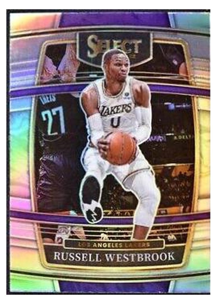 2021-22 Panini Select Base Set Russell Westbrook #54 card