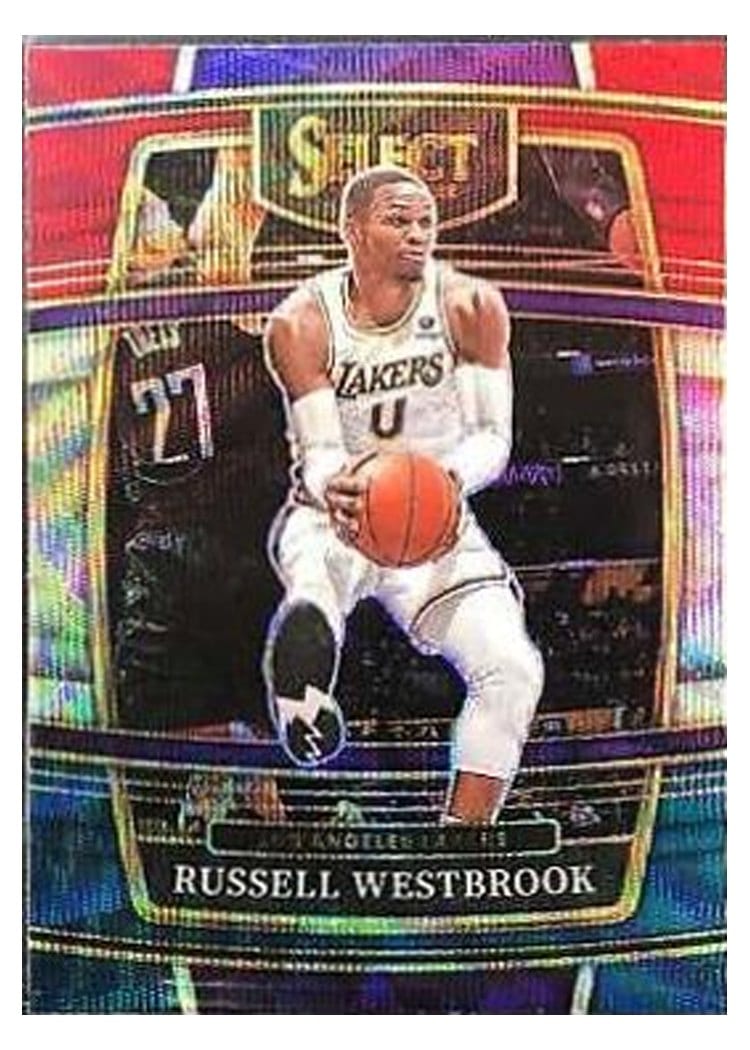 2021-22 Panini Select Base Set Russell Westbrook #54 card