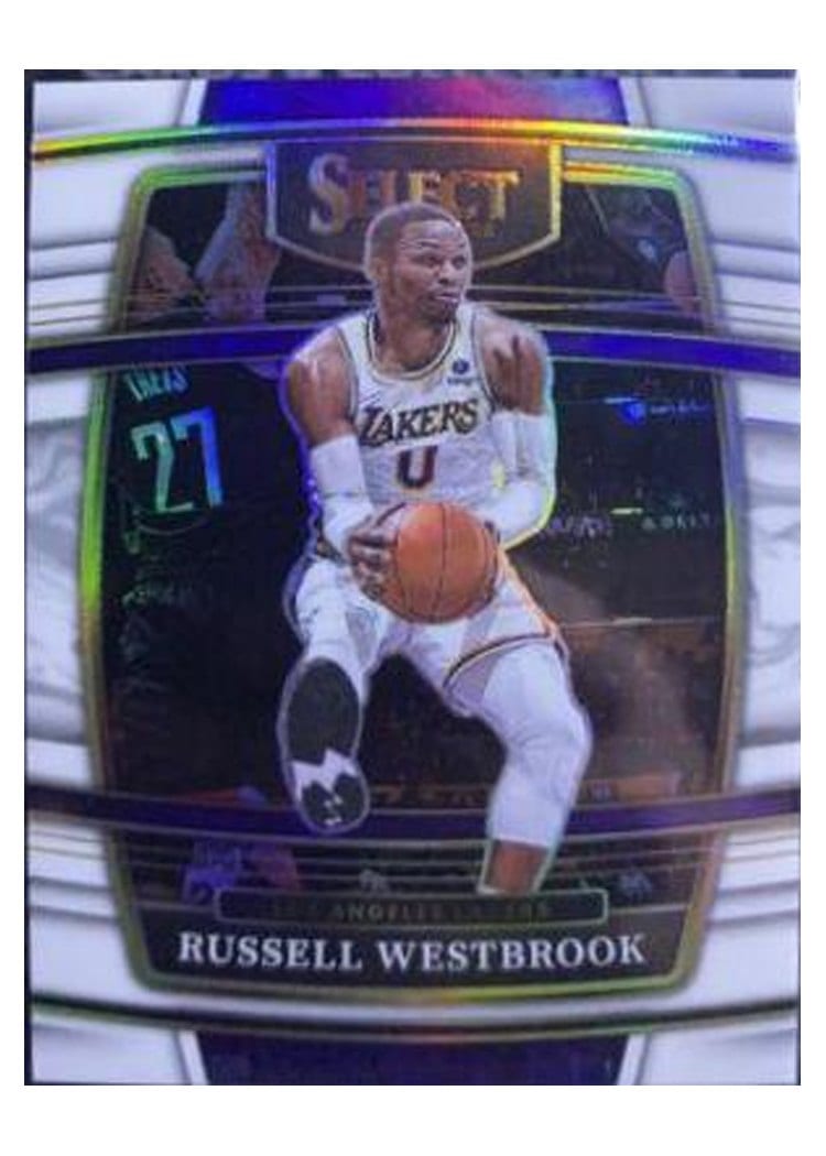 2021-22 Panini Select Base Set Russell Westbrook #54 card