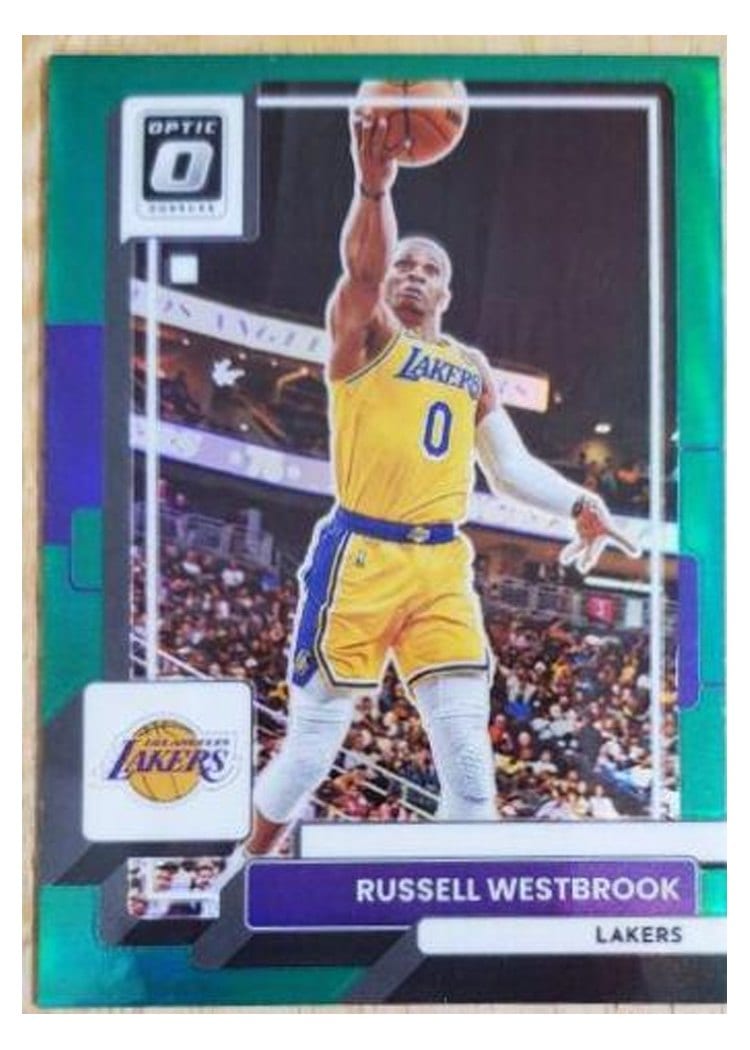 2022-23 Donruss Optic Base Set Russell Westbrook #133 card
