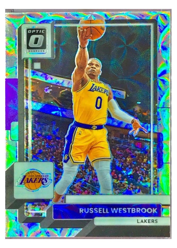2022-23 Donruss Optic Base Set Russell Westbrook #133 card
