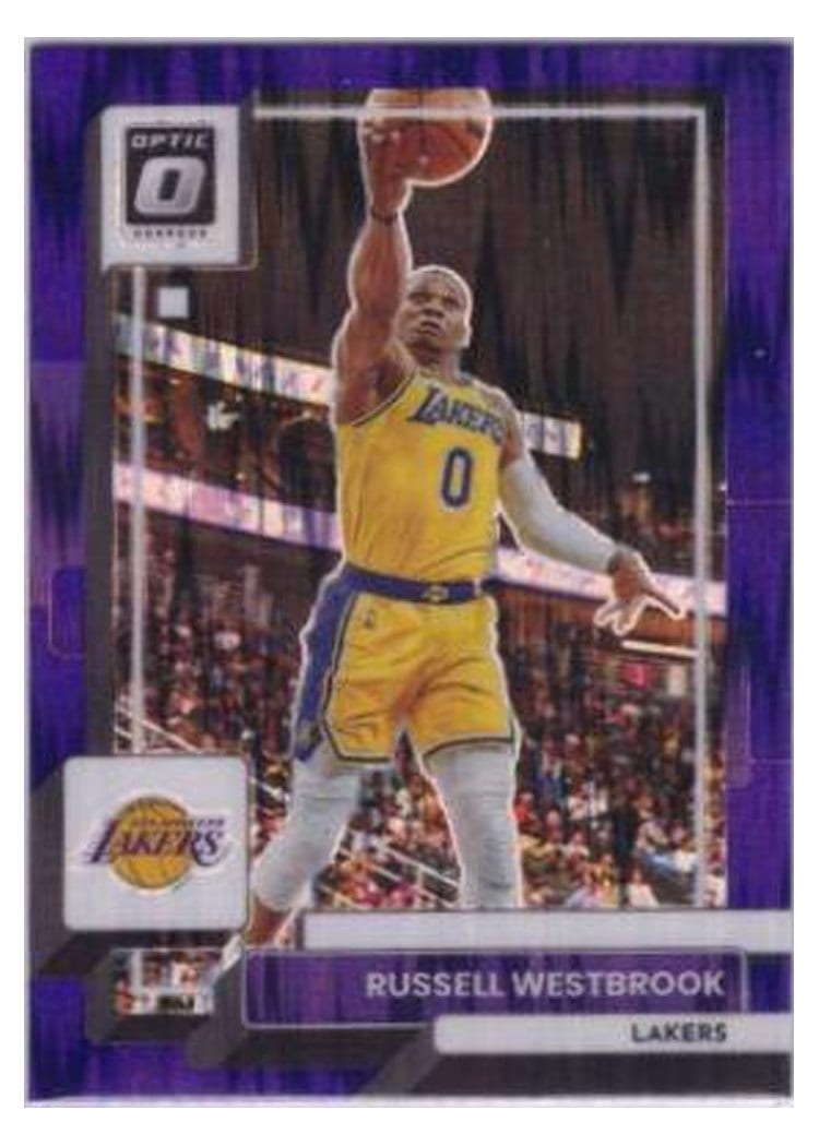 2022-23 Donruss Optic Base Set Russell Westbrook #133 card