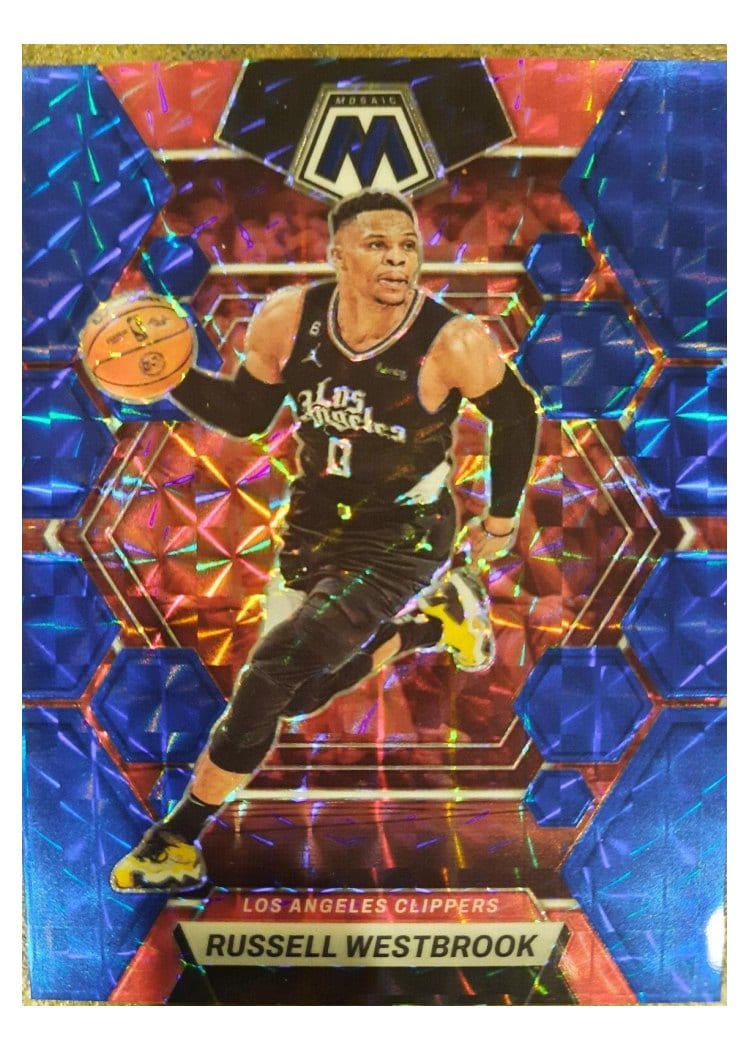 2022-23 Panini Mosaic Base Set Russell Westbrook #164 card