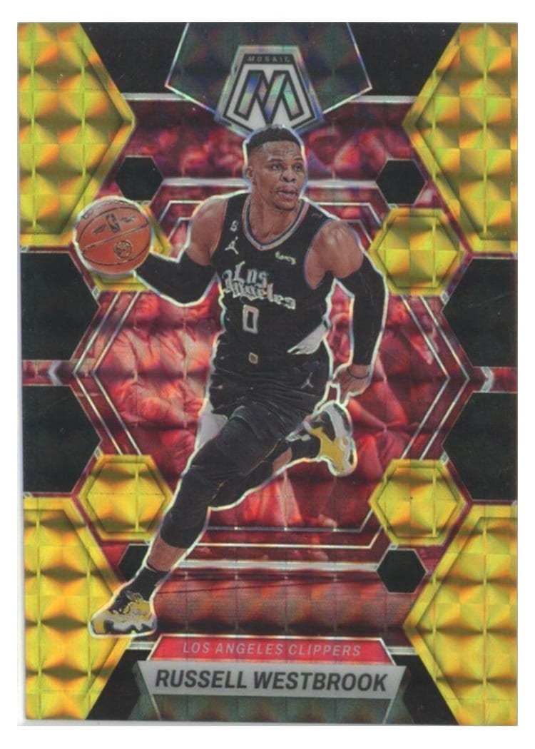 2022-23 Panini Mosaic Base Set Russell Westbrook #164 card