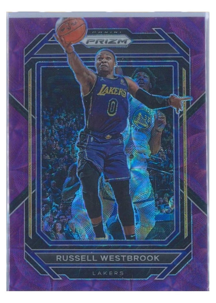 2022-23 Panini Prizm Base Set Russell Westbrook #133 card