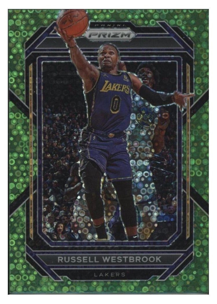 2022-23 Panini Prizm Base Set Russell Westbrook #133 card