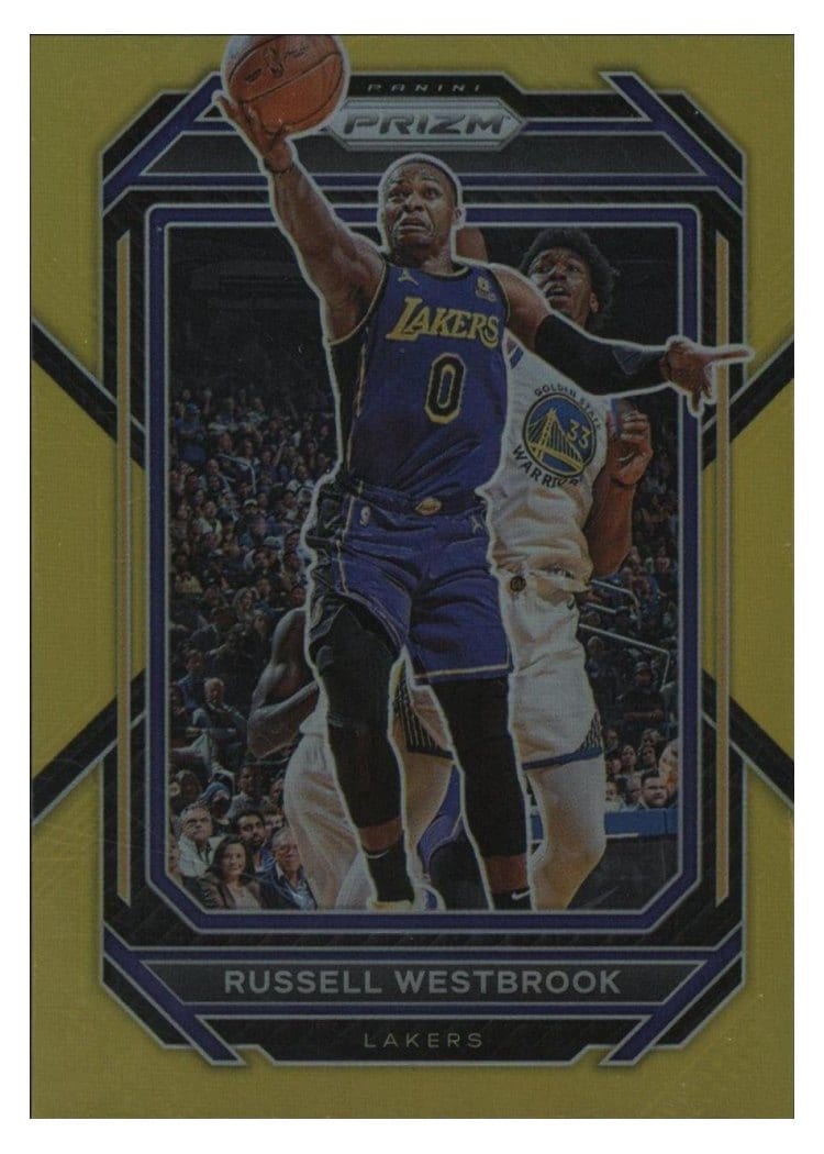 2022-23 Panini Prizm Base Set Russell Westbrook #133 card