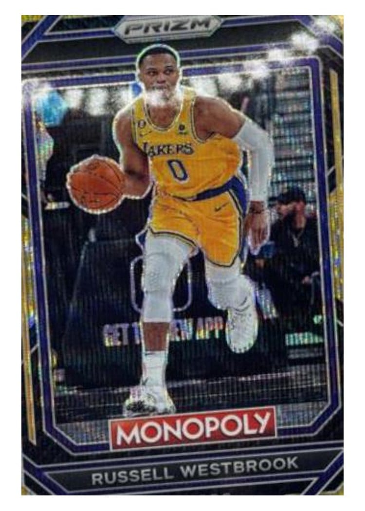 2022-23 Panini Prizm Base Set Russell Westbrook #133 card