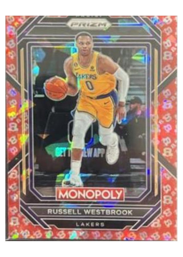 2022-23 Panini Prizm Base Set Russell Westbrook #133 card