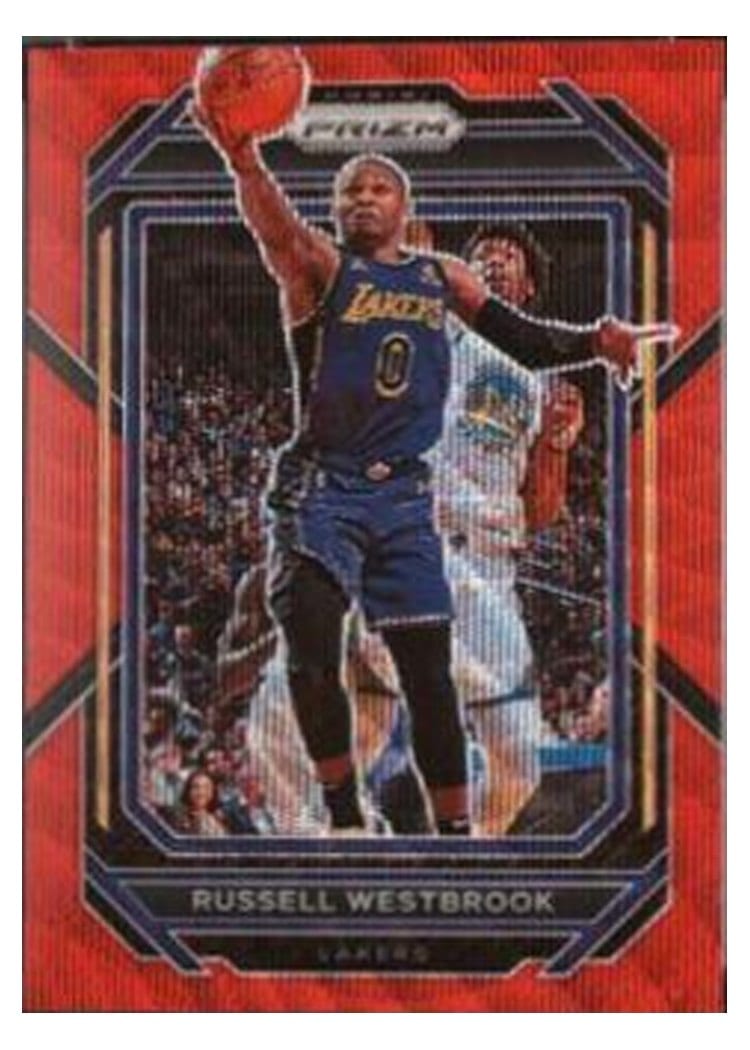 2022-23 Panini Prizm Base Set Russell Westbrook #133 card
