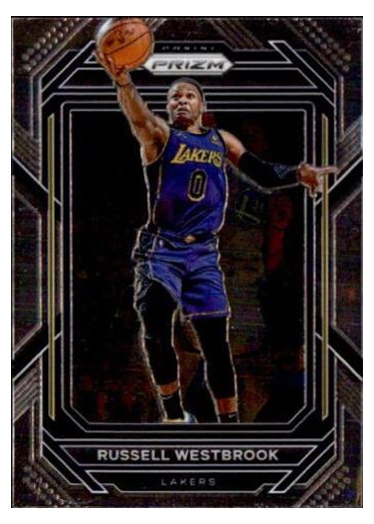 2022-23 Panini Prizm Base Set Russell Westbrook #133 card