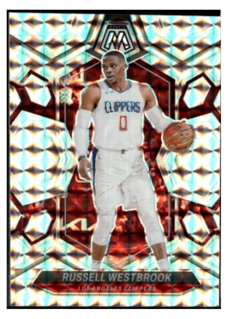 2023-24 Panini Mosaic Base Set Russell Westbrook #19 card