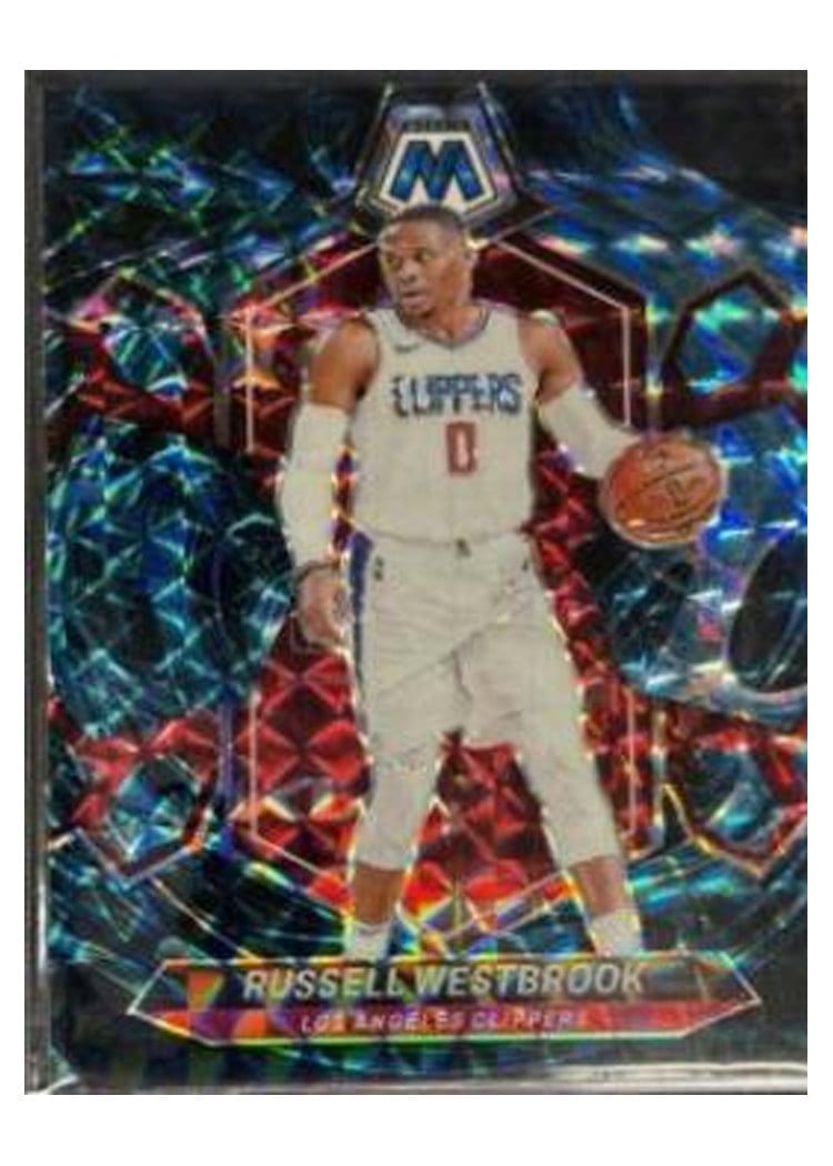 2023-24 Panini Mosaic Base Set Russell Westbrook #19 card