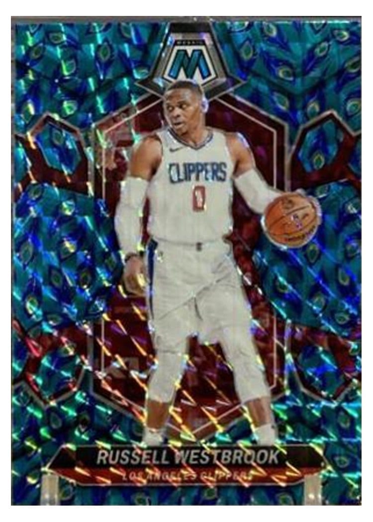 2023-24 Panini Mosaic Base Set Russell Westbrook #19 card