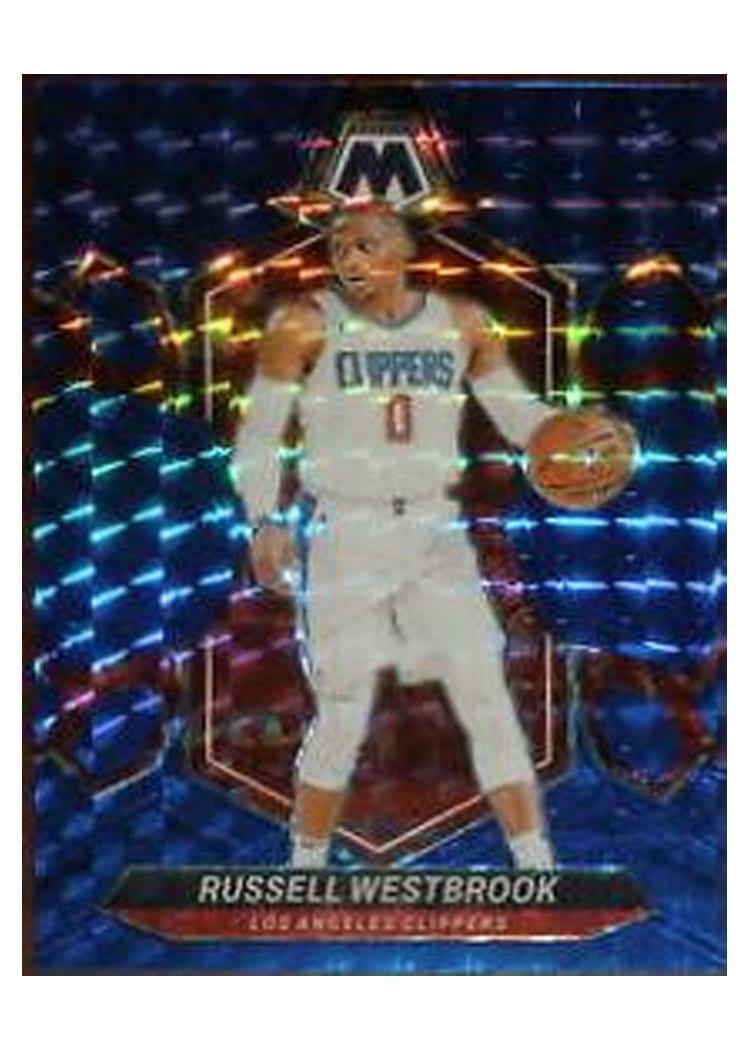 2023-24 Panini Mosaic Base Set Russell Westbrook #19 card