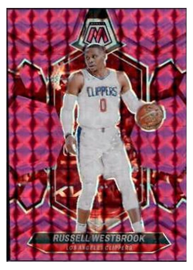 2023-24 Panini Mosaic Base Set Russell Westbrook #19 card