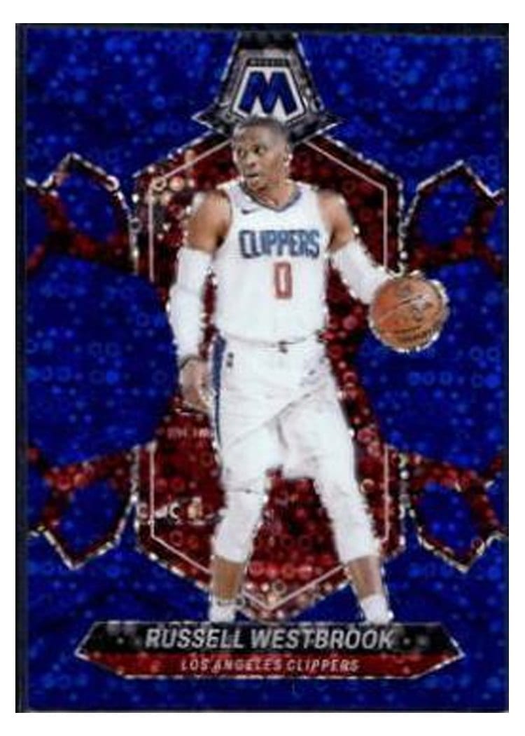 2023-24 Panini Mosaic Base Set Russell Westbrook #19 card