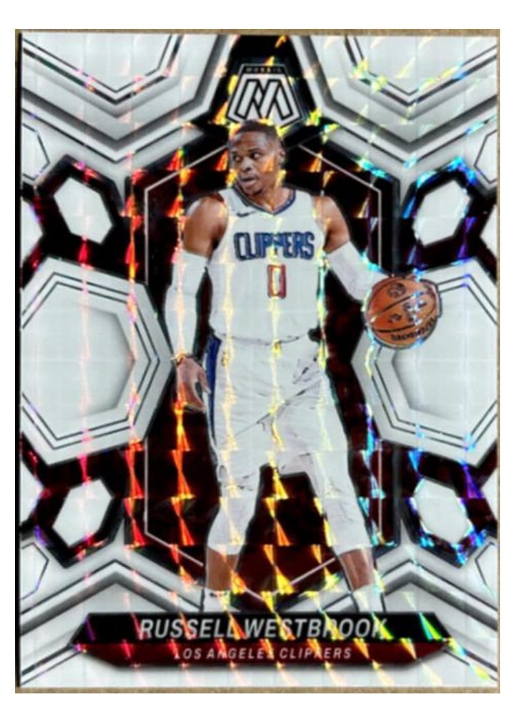 2023-24 Panini Mosaic Base Set Russell Westbrook #19 card