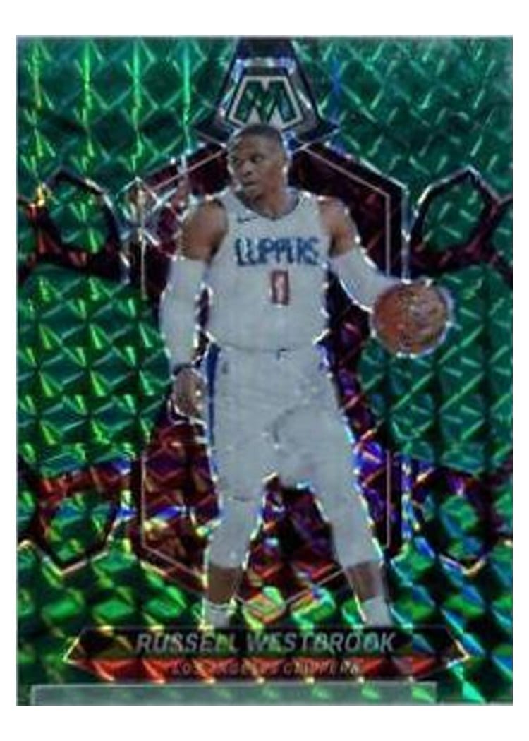 2023-24 Panini Mosaic Base Set Russell Westbrook #19 card