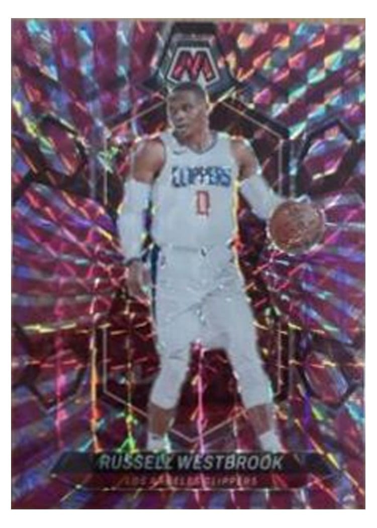 2023-24 Panini Mosaic Base Set Russell Westbrook #19 card