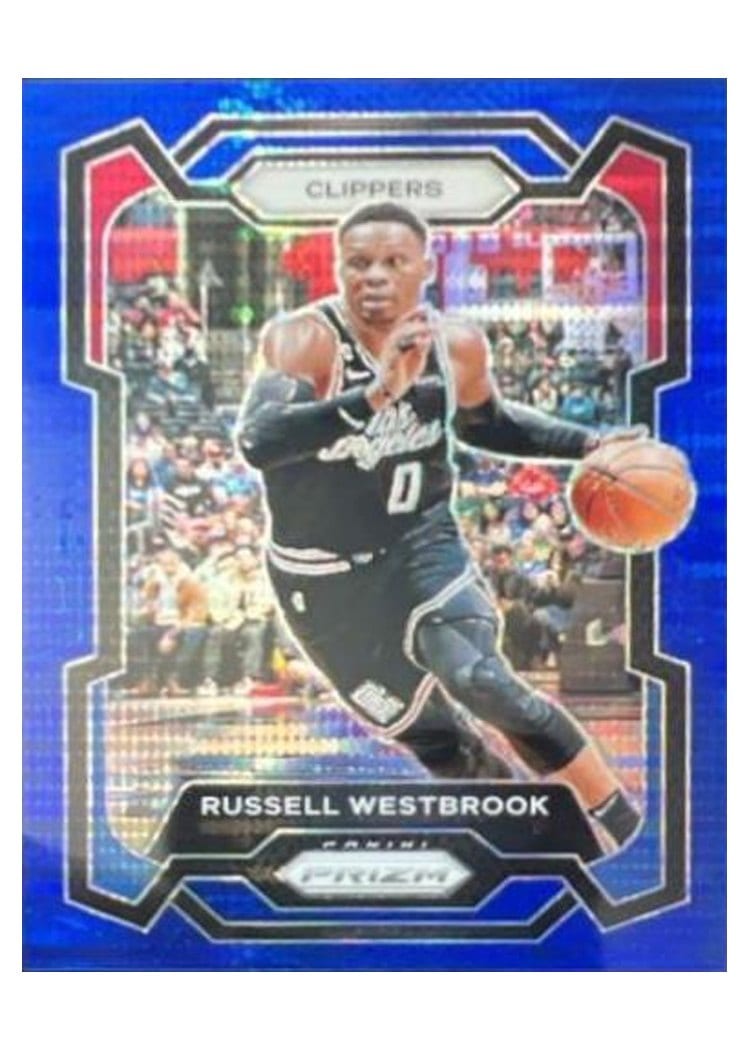 2023-24 Panini Prizm Base Set Russell Westbrook #39 card