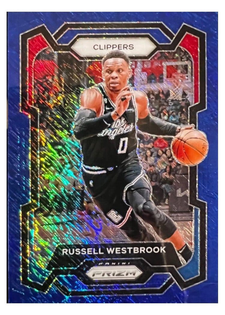 2023-24 Panini Prizm Base Set Russell Westbrook #39 card