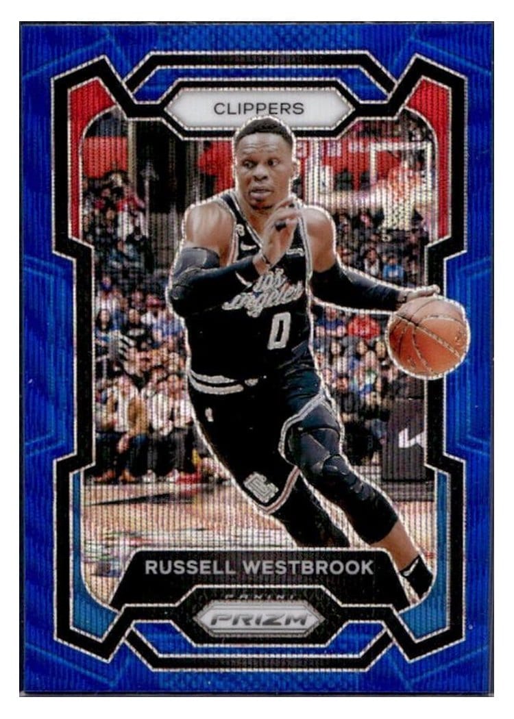 2023-24 Panini Prizm Base Set Russell Westbrook #39 card
