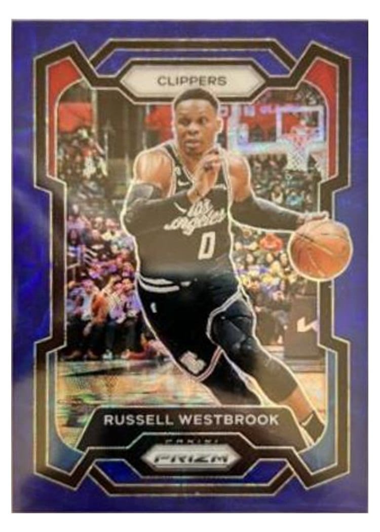 2023-24 Panini Prizm Base Set Russell Westbrook #39 card