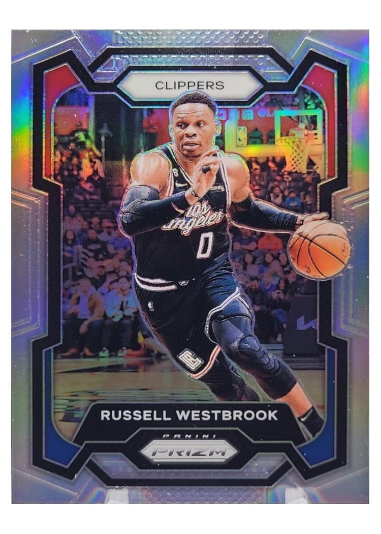 2023-24 Panini Prizm Base Set Russell Westbrook #39 card
