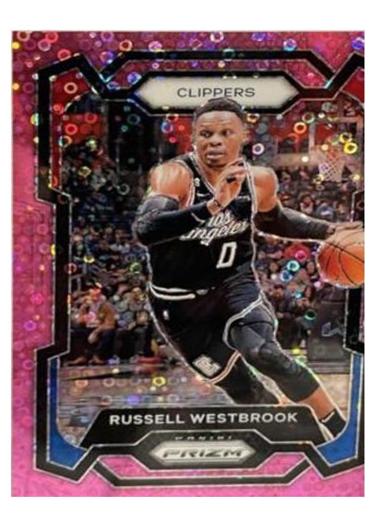 2023-24 Panini Prizm Base Set Russell Westbrook #39 card