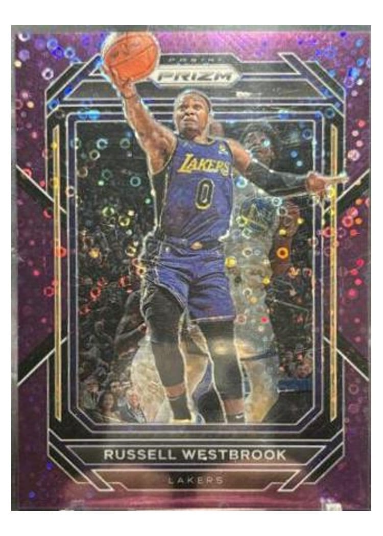 2023-24 Panini Prizm Base Set Russell Westbrook #39 card