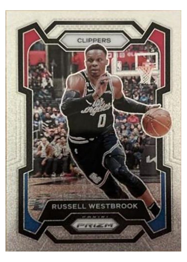 2023-24 Panini Prizm Base Set Russell Westbrook #39 card