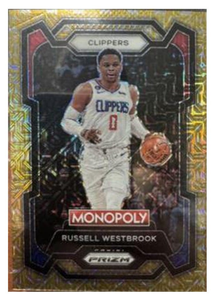 2023-24 Panini Prizm Base Set Russell Westbrook #39 card