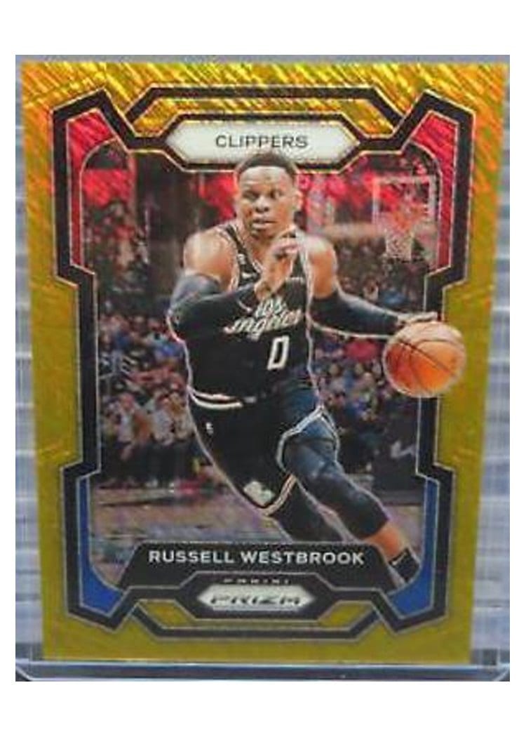 2023-24 Panini Prizm Base Set Russell Westbrook #39 card