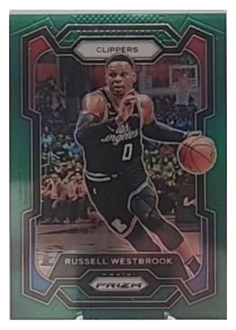 2023-24 Panini Prizm Base Set Russell Westbrook #39 card
