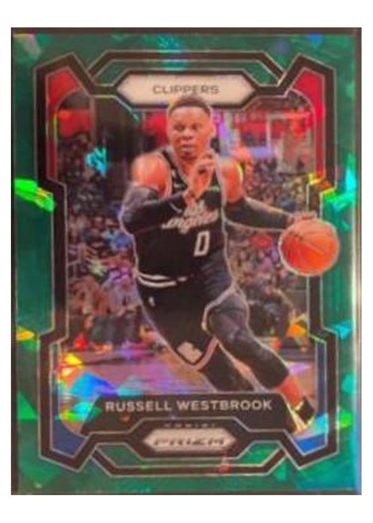 2023-24 Panini Prizm Base Set Russell Westbrook #39 card