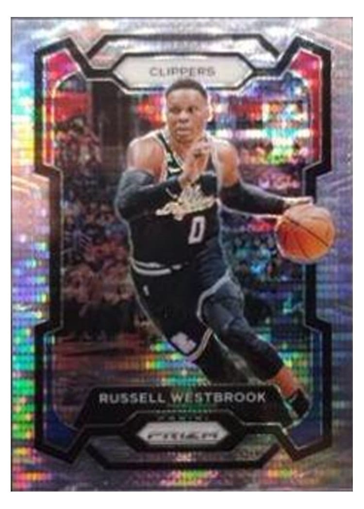 2023-24 Panini Prizm Base Set Russell Westbrook #39 card