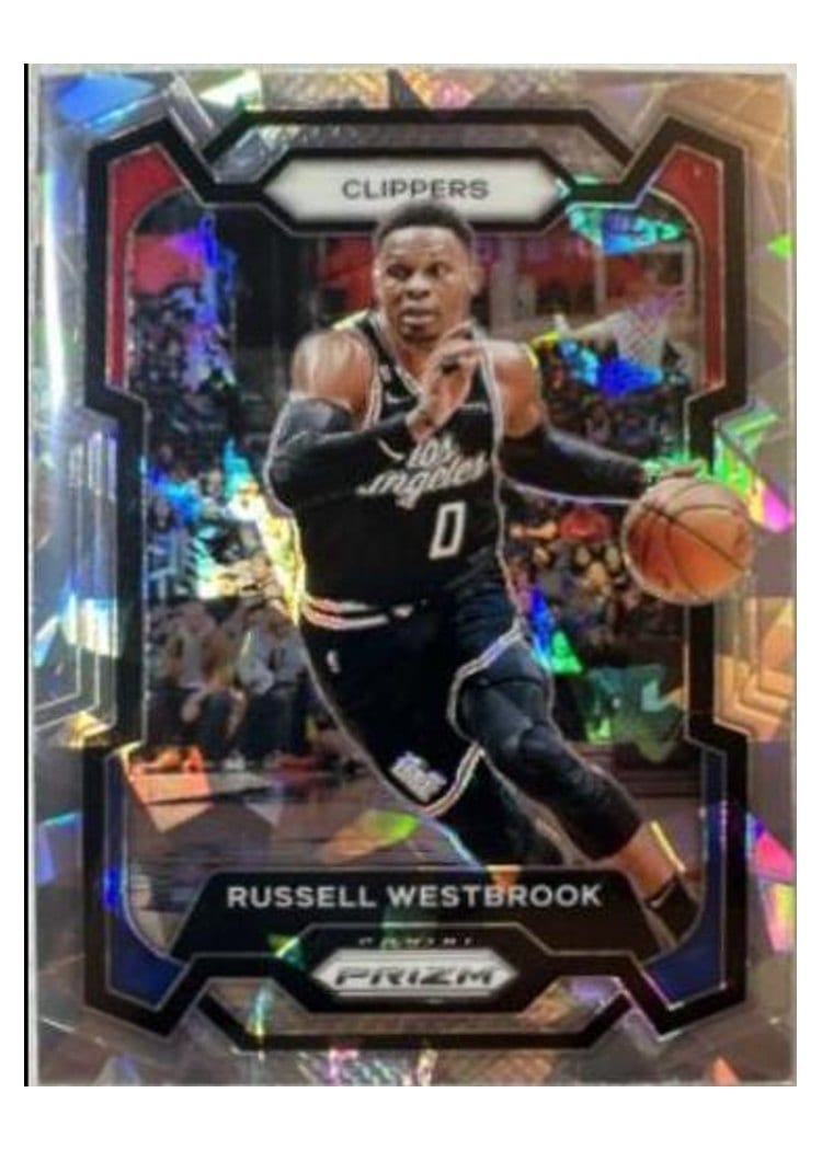 2023-24 Panini Prizm Base Set Russell Westbrook #39 card
