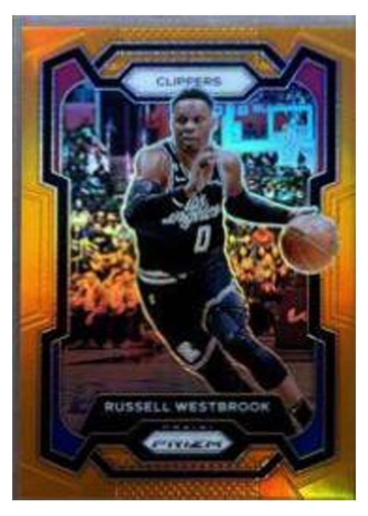 2023-24 Panini Prizm Base Set Russell Westbrook #39 card