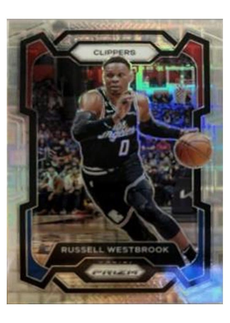 2023-24 Panini Prizm Base Set Russell Westbrook #39 card