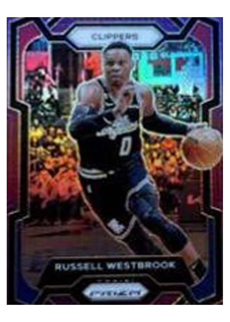 2023-24 Panini Prizm Base Set Russell Westbrook #39 card