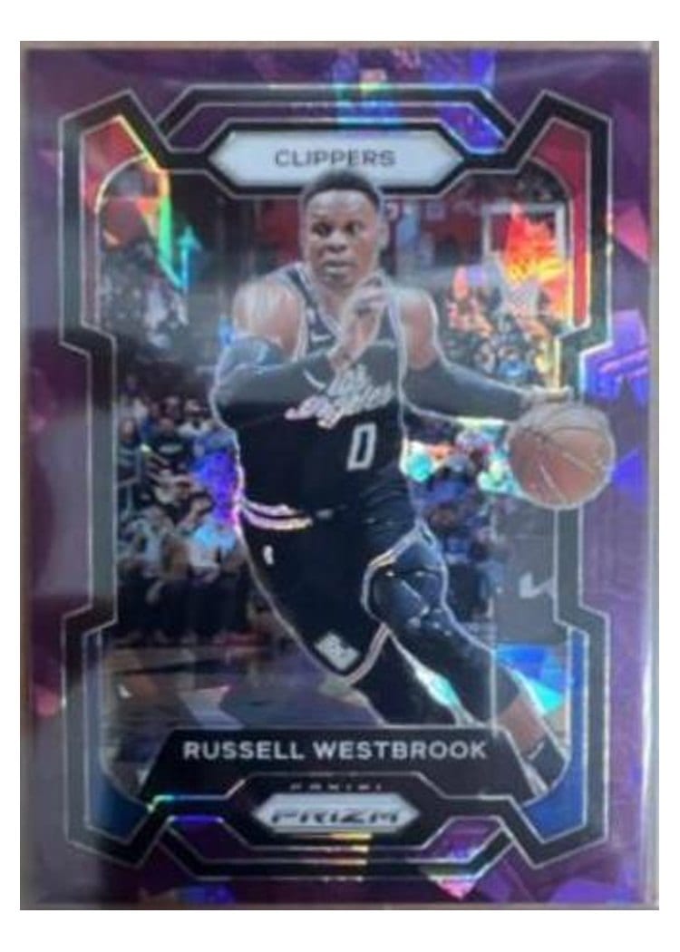 2023-24 Panini Prizm Base Set Russell Westbrook #39 card