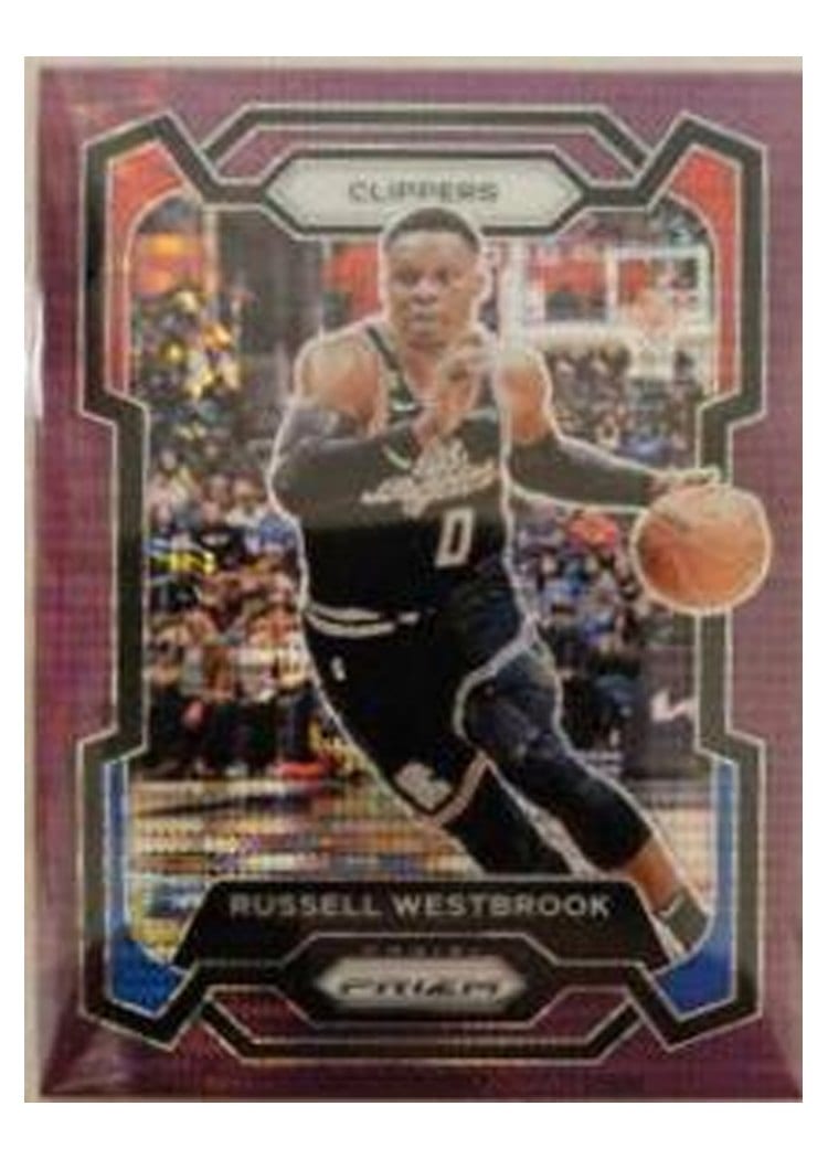 2023-24 Panini Prizm Base Set Russell Westbrook #39 card