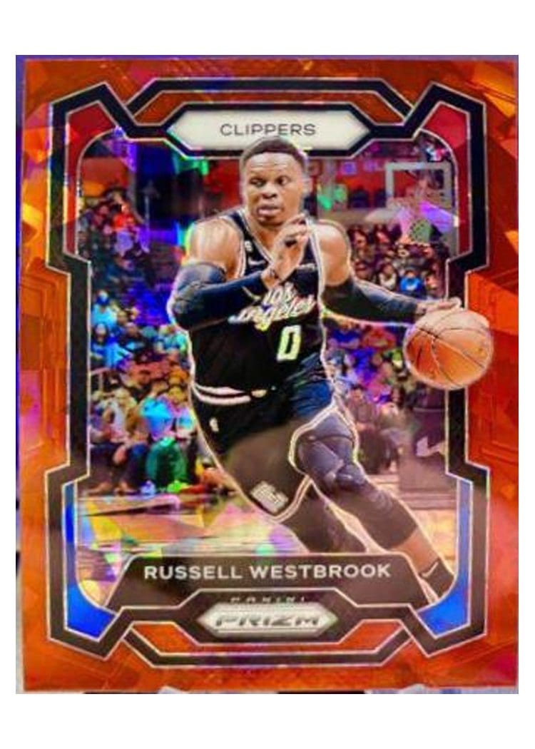 2023-24 Panini Prizm Base Set Russell Westbrook #39 card